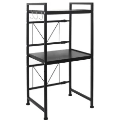 3S. x Home Organisateur Micro-Ondes Modulable 40-en Métal Clearance