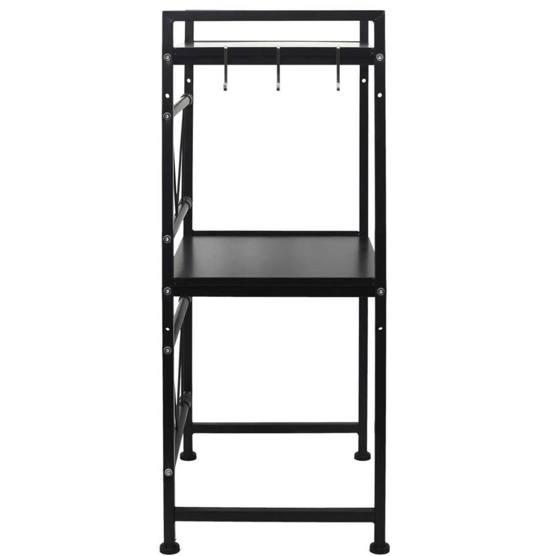 3S. x Home Organisateur Micro-Ondes Modulable 40-en Métal Clearance