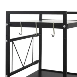 3S. x Home Organisateur Micro-Ondes Modulable 40-en Métal Clearance