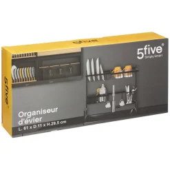 3S. x Home Organiseur Évier Noir Hot