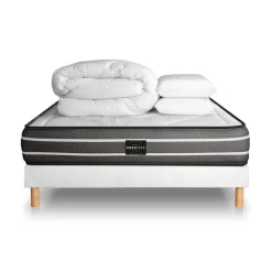 Prestige literie Pack Exclusive matelas sommiers Discount