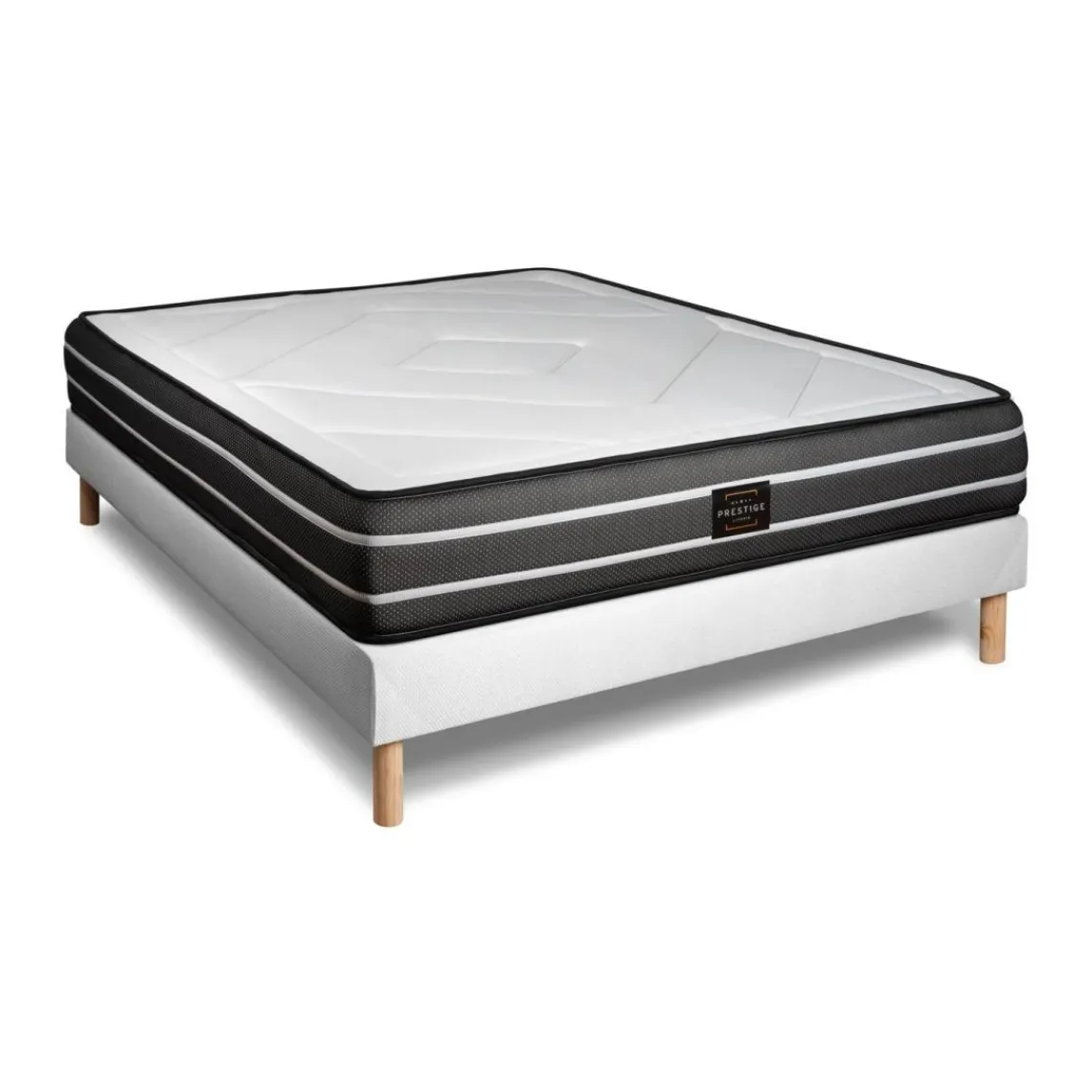 Prestige literie Pack Exclusive matelas sommiers Discount