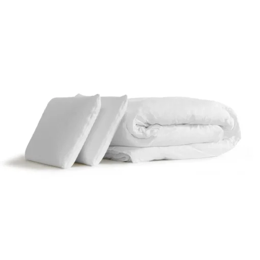 Sleepfit Pack matelas FLEXY double sommiers blanc Couette 2 oreillers New