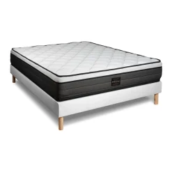 Prestige literie Pack Suite Ressorts ensaches, memoire de forme 5 zones New