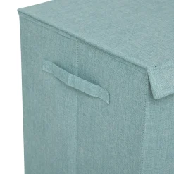 3S. x Home Panier à linge Bleu New