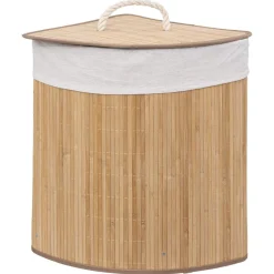 3S. x Home Panier à linge angle 48l en bambou Hot