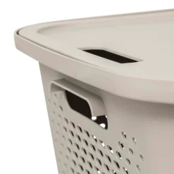 3S. x Home Panier Sand lin couleur gris Discount