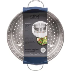 3S. x Home Panier vapeur d28cm en inox New