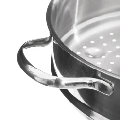 3S. x Home Panier vapeur d28cm en inox New
