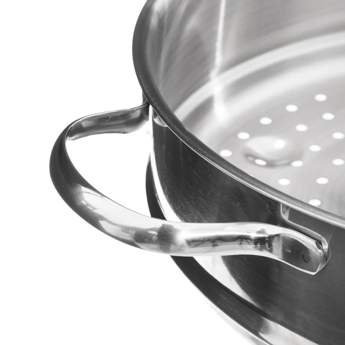 3S. x Home Panier vapeur d28cm en inox New