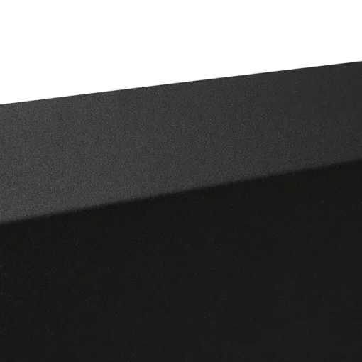 ALTEREGO Panneau de modestie 'SECRET' noir pour bureau Outlet