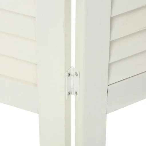 3S. x Home Paravent bois 170X40 Blanc Discount