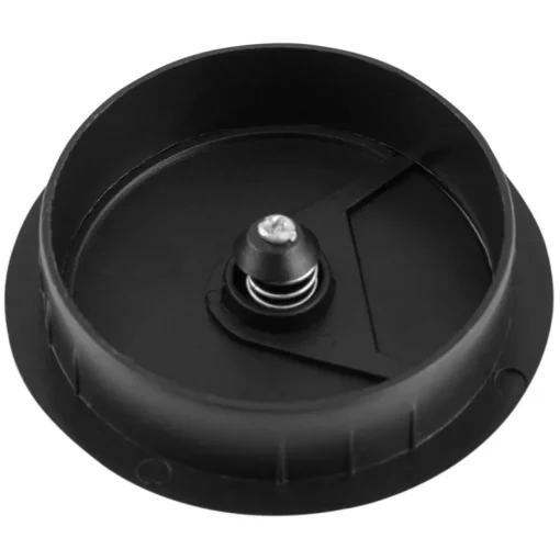 ALTEREGO Passe-câbles 'ORGA' en matière plastique noire pour bureau New