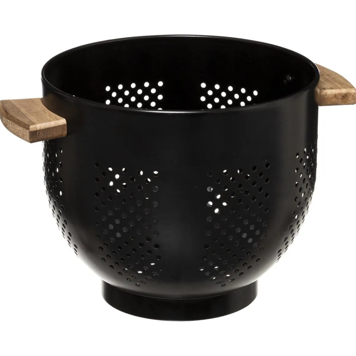 3S. x Home Passoire charbon 20cm noir en métal Online