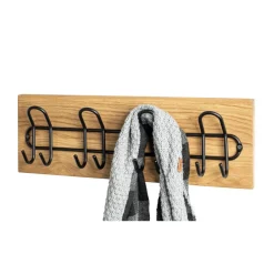 3S. x Home Patères Métal Noir Best