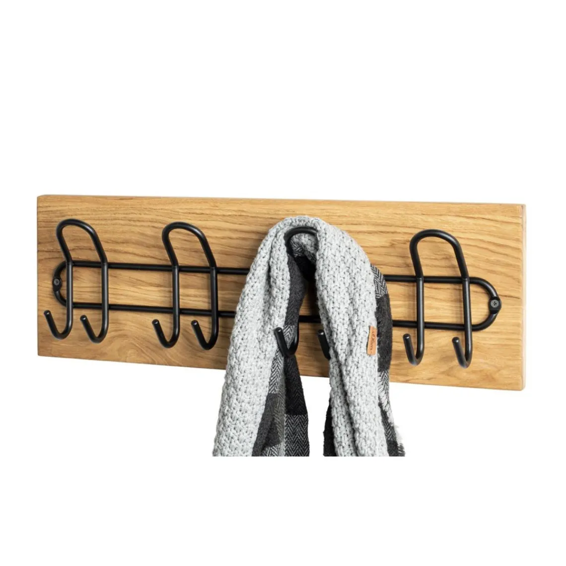 3S. x Home Patères Métal Noir Best