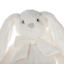 3S. x Home Peluche Lapin noeud H35 rose