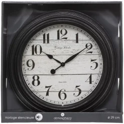 3S. x Home Pendule en Plastique Moulure Discount