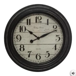 3S. x Home Pendule en Plastique Moulure Discount