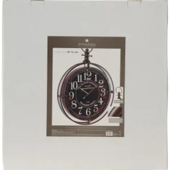 3S. x Home Pendule métal gousset noir D60 Sale