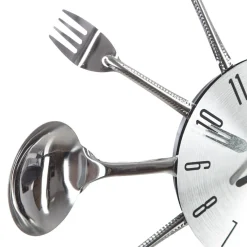 3S. x Home Pendule métal ustensiles D38