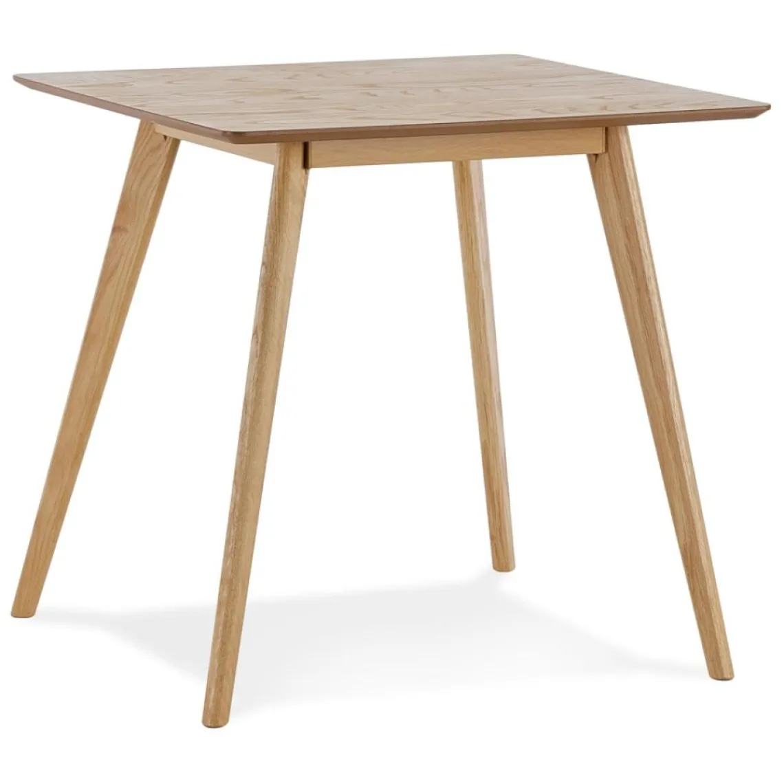 ALTEREGO Petite table à diner 'GENIUS' finiton naturelle Online