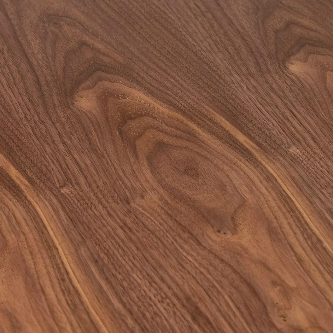 ALTEREGO Petite table de bureau ou à diner ronde 'CHEF' en bois finition Noyer Online