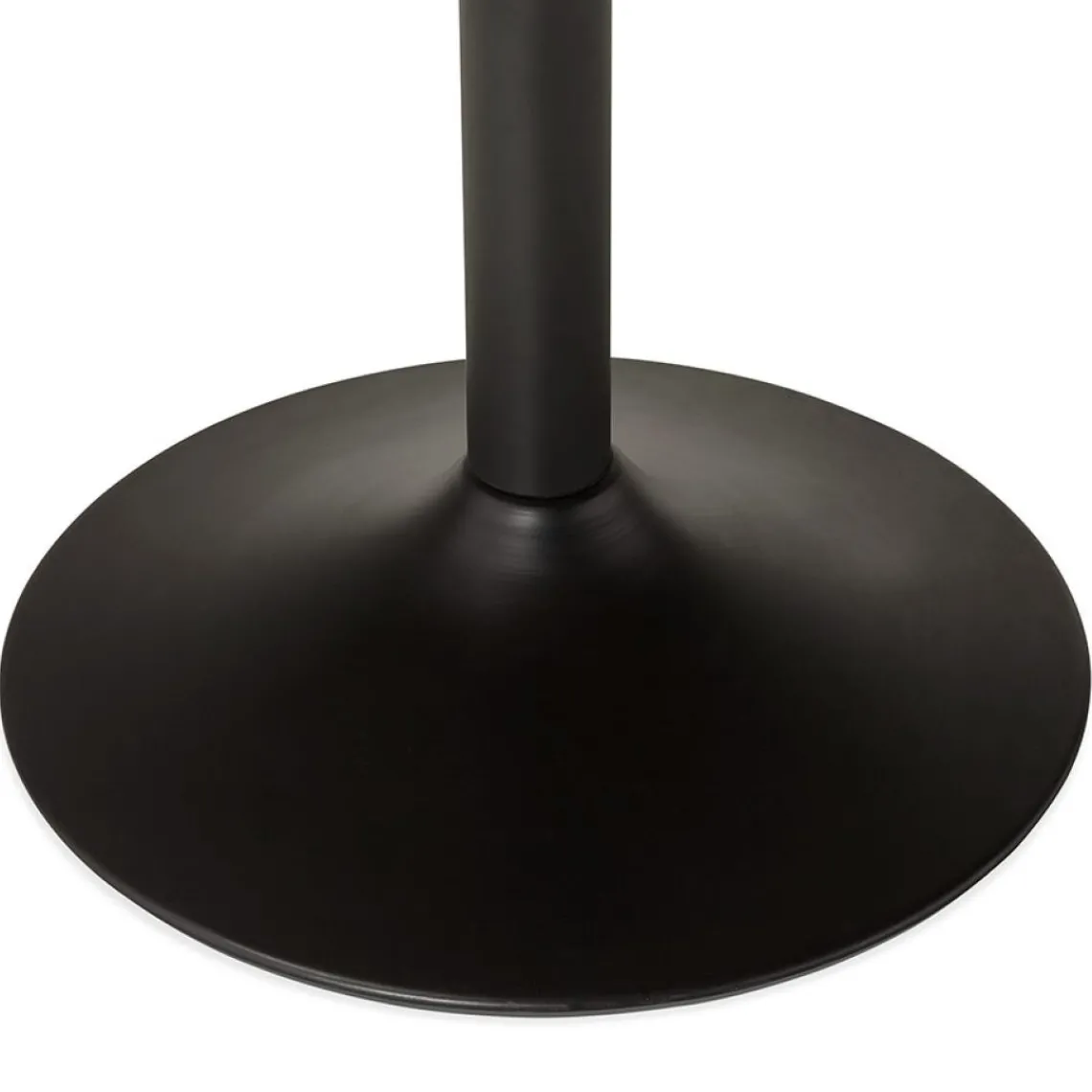 ALTEREGO Petite table de bureau ou à diner ronde 'CHEF' en bois finition Noyer Online