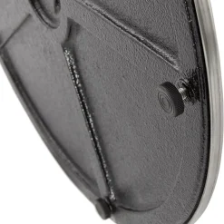 ALTEREGO Petite table de bureau ou à diner ronde 'INDIANA' blanche New