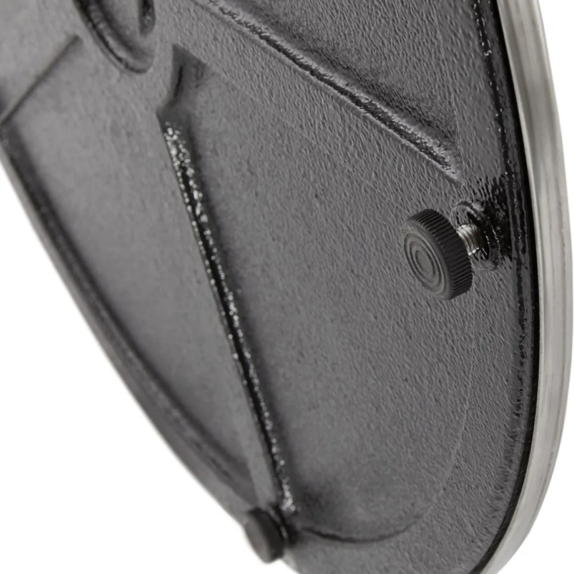 ALTEREGO Petite table de bureau ou à diner ronde 'INDIANA' blanche New