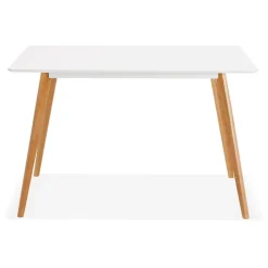 ALTEREGO Petite table ou bureau design 'MARIUS' blanche style scandinave Online