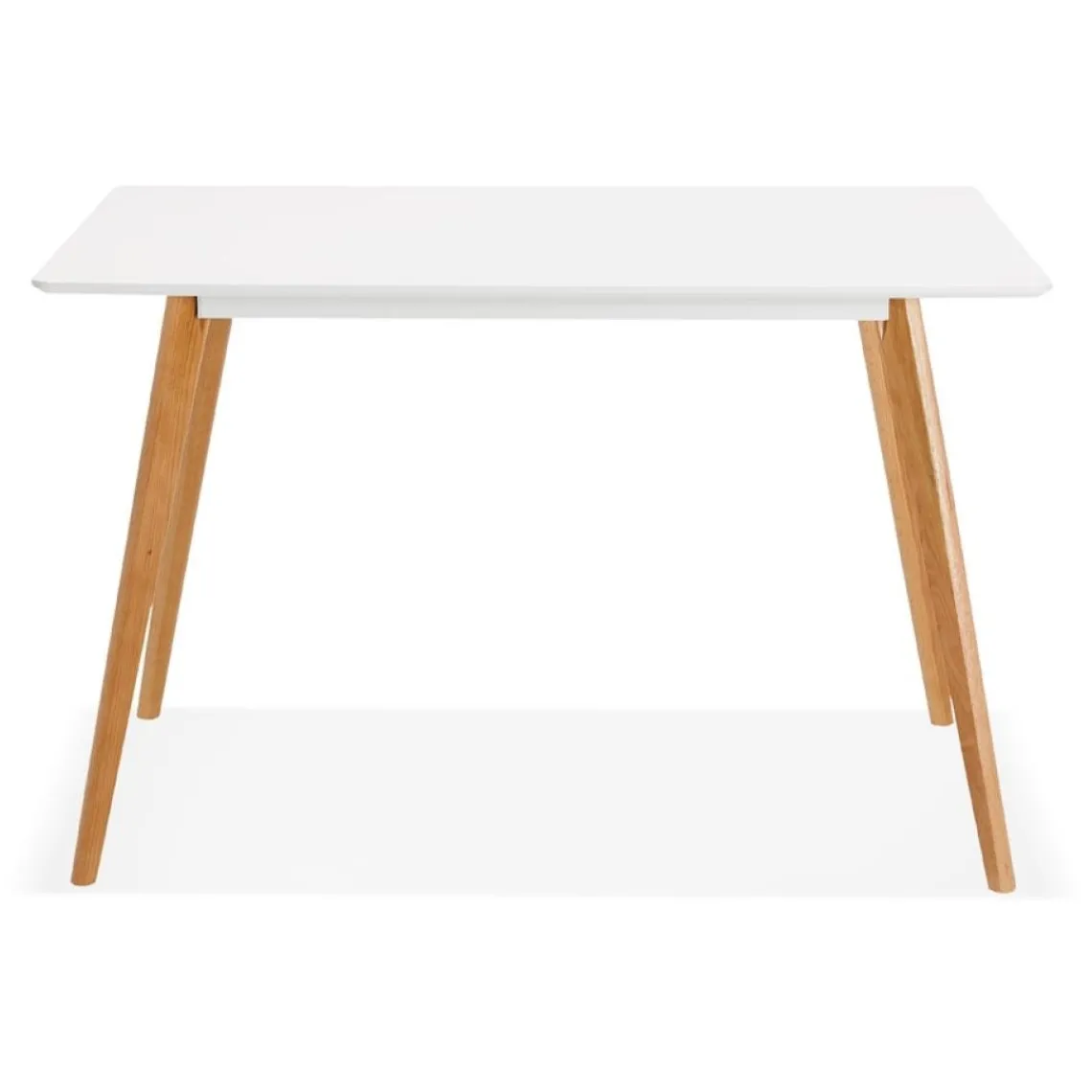 ALTEREGO Petite table ou bureau design 'MARIUS' blanche style scandinave Online
