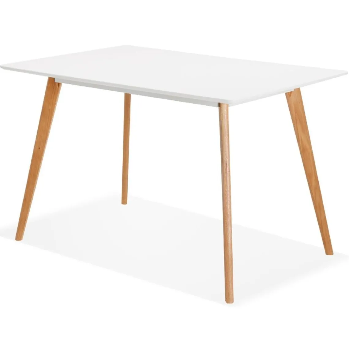ALTEREGO Petite table ou bureau design 'MARIUS' blanche style scandinave Online