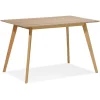 ALTEREGO Petite table ou bureau design 'MARIUS' en bois finition naturelle Sale