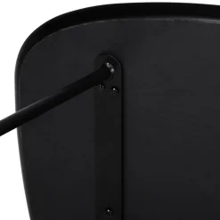 ALTEREGO Petite table ou bureau 'FIONA' en bois finition Chêne noir Online