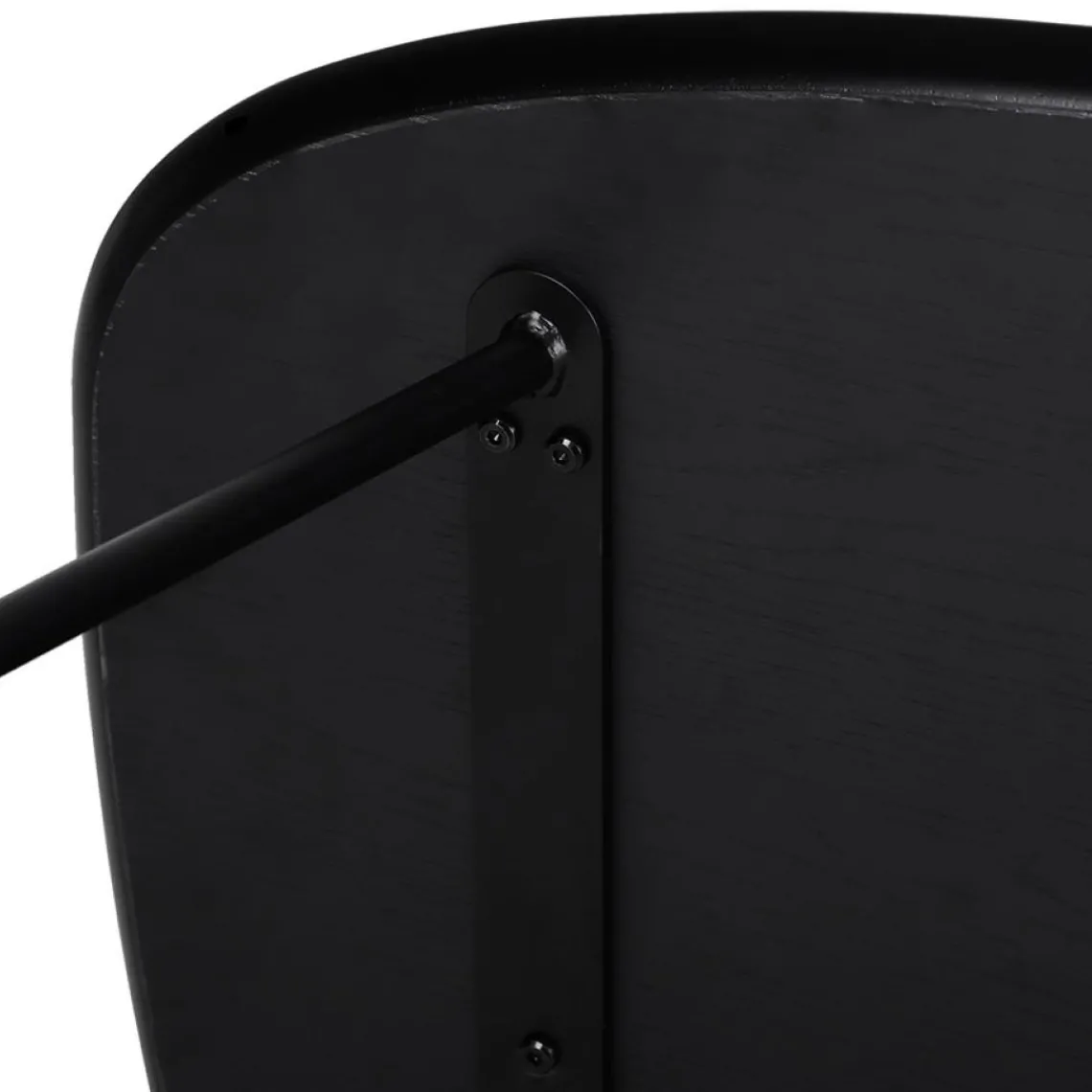 ALTEREGO Petite table ou bureau 'FIONA' en bois finition Chêne noir Online