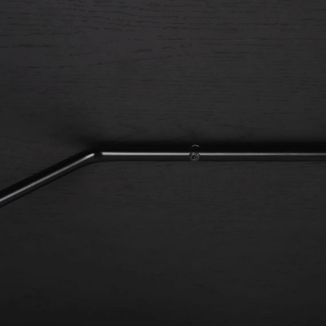 ALTEREGO Petite table ou bureau 'FIONA' en bois finition Chêne noir Online