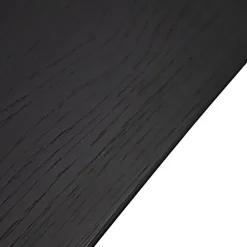 ALTEREGO Petite table ou bureau 'FIONA' en bois finition Chêne noir Online