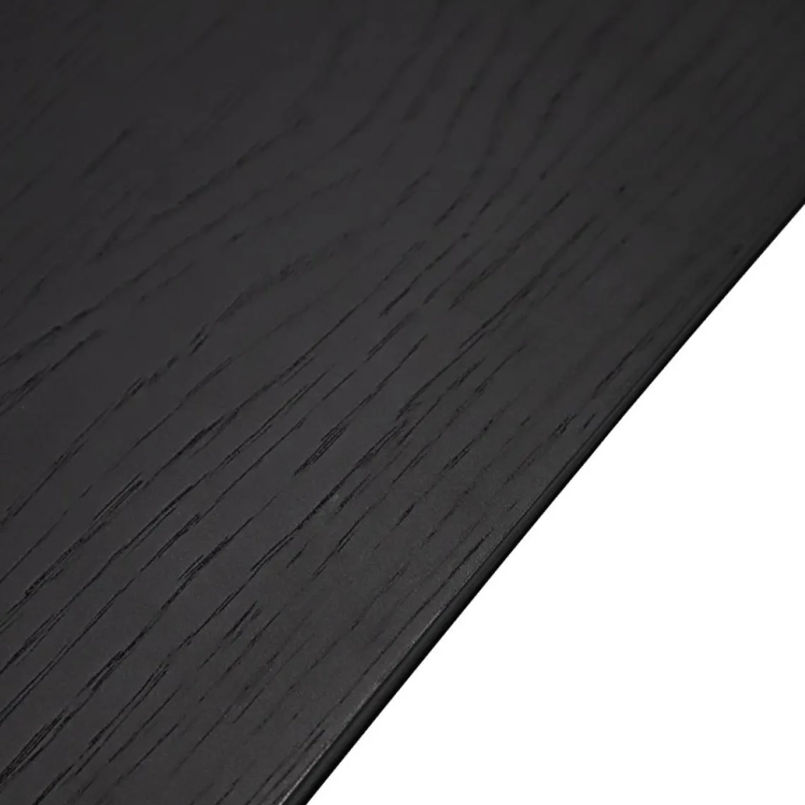 ALTEREGO Petite table ou bureau 'FIONA' en bois finition Chêne noir Online