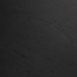 ALTEREGO Petite table ou bureau 'FIONA' en bois finition Chêne noir Online