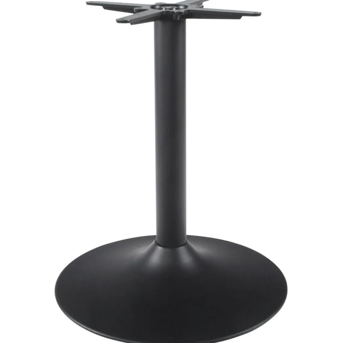 ALTEREGO Pied de table 'BLAK' en métal noir Online