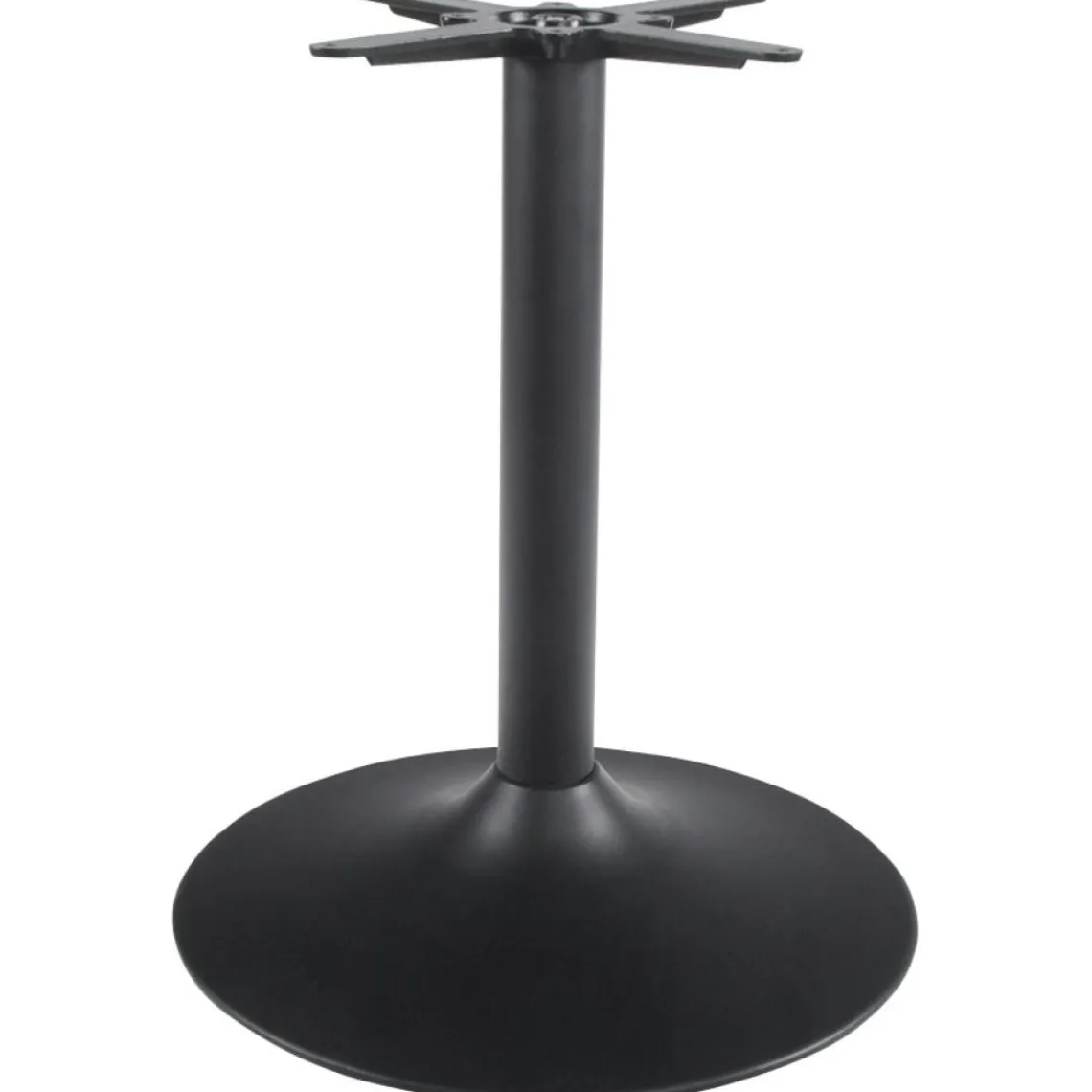 ALTEREGO Pied de table 'BLAK' en métal noir Online