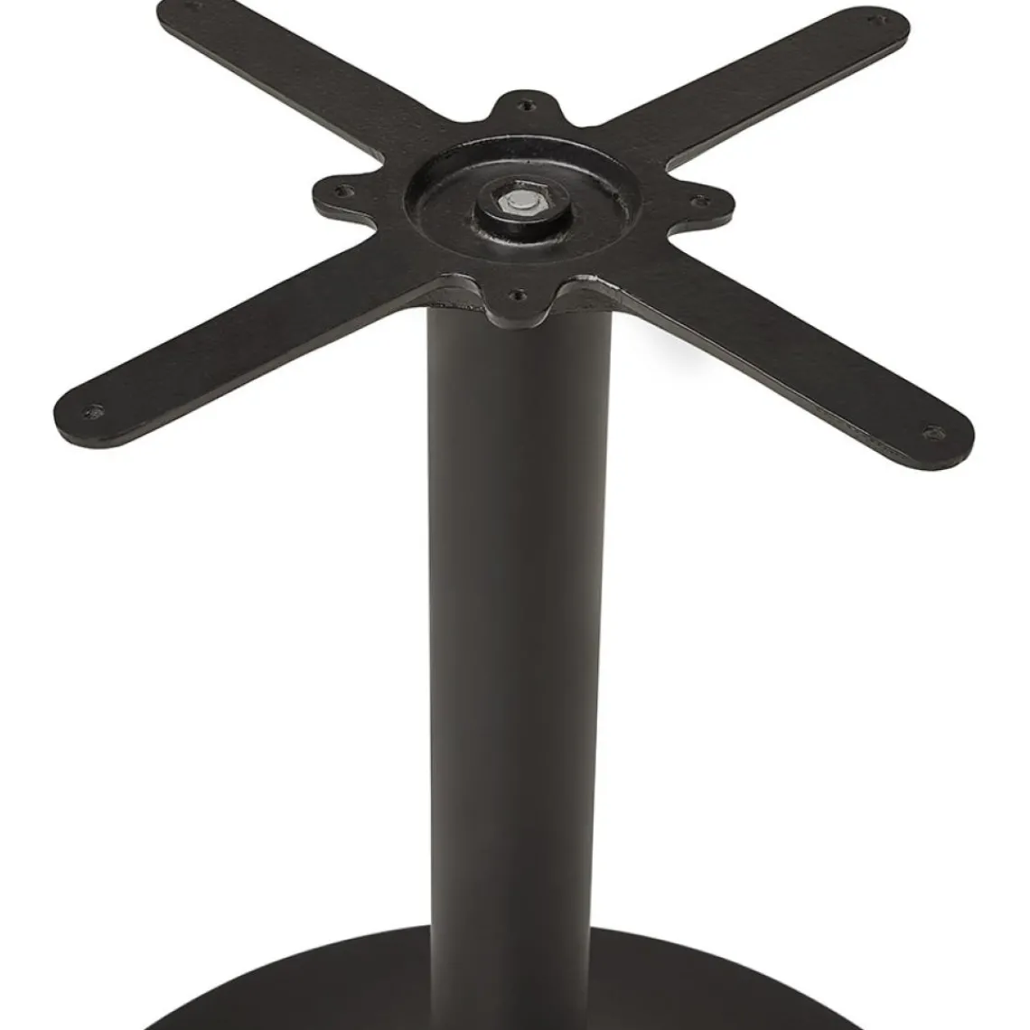 ALTEREGO Pied de table 'BLAK' en métal noir Online