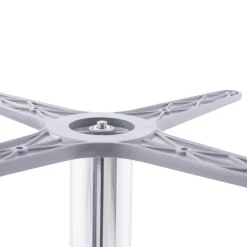 ALTEREGO Pied de table 'CHIKO' en métal chromé pour intérieur et extérieur Sale