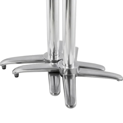 ALTEREGO Pied de table 'PRATIK' en aluminium New