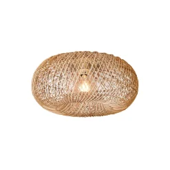 Good & Mojo Plafonnier Arizona Rotin abat-jour naturel