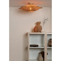 Good & Mojo Plafonnier Madura bambou abat-jour naturel marron Clearance