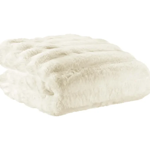 Maison Vivaraise Plaid Astrid Neige Hot