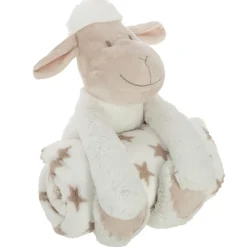 3S. x Home Plaid et peluche lapin blanc Online
