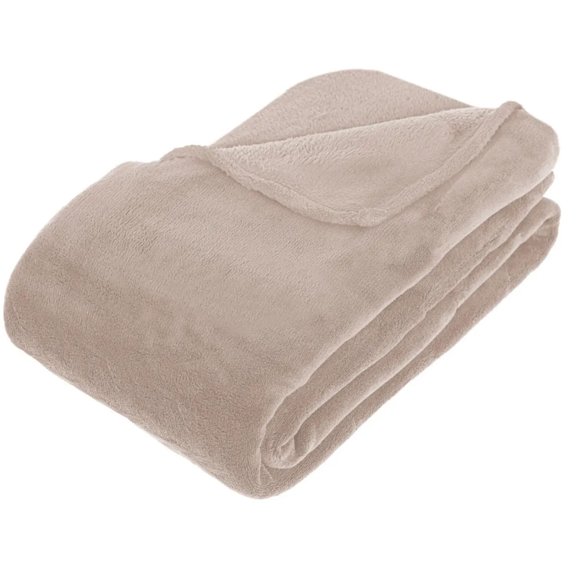 3S. x Home Plaid Kiesa 230x180cm - Taupe Clearance